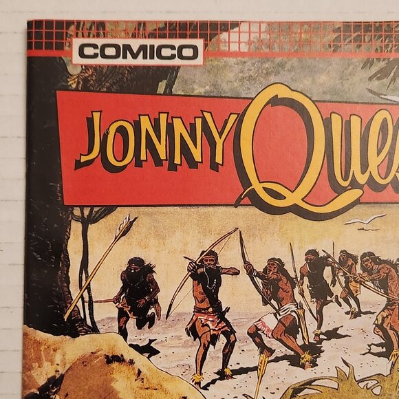 Jonny Quest #7 (1986) Comico Comics, Dan Spiegle, NM - Picture 3 of 14